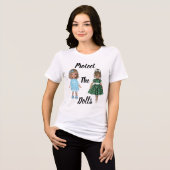Protect The Dolls Tri-Blend T-shirt (Voorkant volledig)