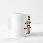 Protect Thy Neighbor Coffee Mug Koffiemok (Voorkant links)
