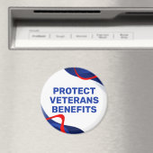 Protect Veterans Benefits Political Magneet (Insitu (Vaatwasser))