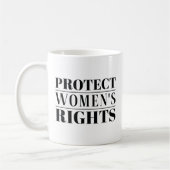 Protect Women's Rights Koffiemok (Links)