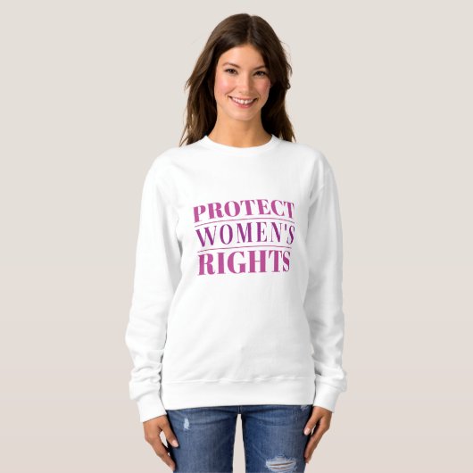 Protect Women's Rights Trui (Voorkant volledig)