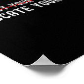 Protect Your Daughter, No Motivation Of Your Son  Poster (Hoek)