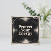 Protect Your Energy Kaart (Staand voorkant)