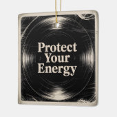 Protect Your Energy Keramisch Ornament (Links)