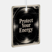 Protect Your Energy Metalen Ornament (Voorkant Rechts)