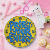 Protect Your Energy Positive Mindset Home & Office Papieren Bordje (Feest)