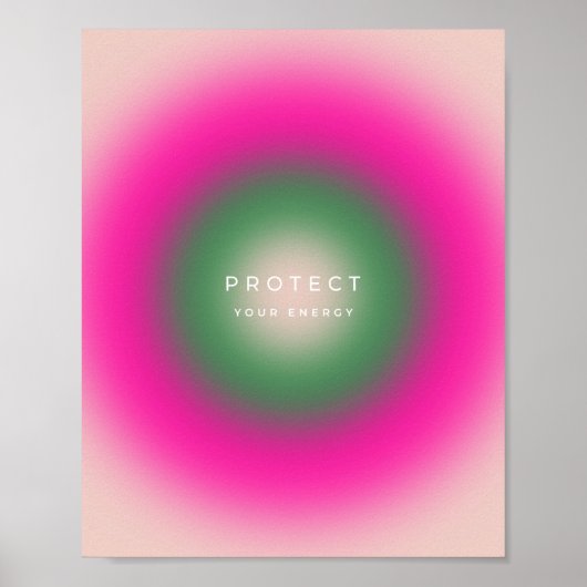 Protect Your Energy Poster (Voorkant)