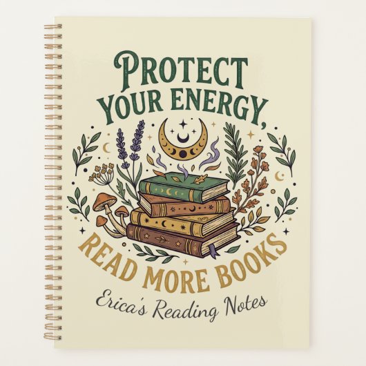 Protect Your Energy Read More Books Celestial Planner (Voorkant)