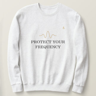PROTECT YOUR FREQUENCY – Minimal Gold Wave Energy  Trui