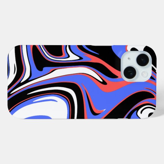 Protect your IPHONE15 with this stylish case (Achterkant (horizontaal))