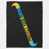 Protect Your Peace Mental Health Wellness Mindful Fleece Deken (Voorkant)