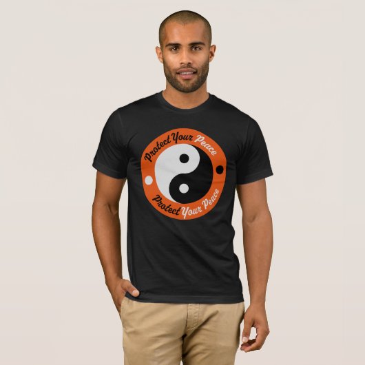 Protect Your Peace Mental Health Wellness Mindful T-shirt (Voorkant volledig)