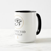 Protected Energy – Minimal Eye of Horus Symbol | Mok (Voorkant rechts)