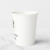 Protected Energy – Minimal Eye of Horus Symbol | Papieren Bekers (Links)