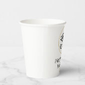 Protected Energy – Minimal Eye of Horus Symbol | Papieren Bekers (Rechts)