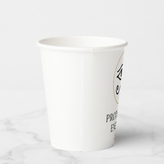 Protected Energy – Minimal Eye of Horus Symbol | Papieren Bekers (Rechts)