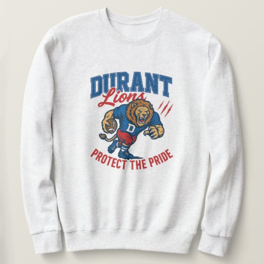 Protecteer de trots sweater - voetbal (Design voorkant)