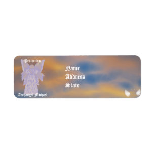 Protection Archangel Michael-Customize Etiket