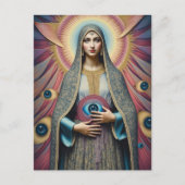  Protection From Evil Mary Briefkaart (Voorkant)