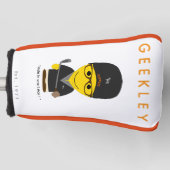 Protège putter GEEKLEY Golfheadcover (Voorkant)