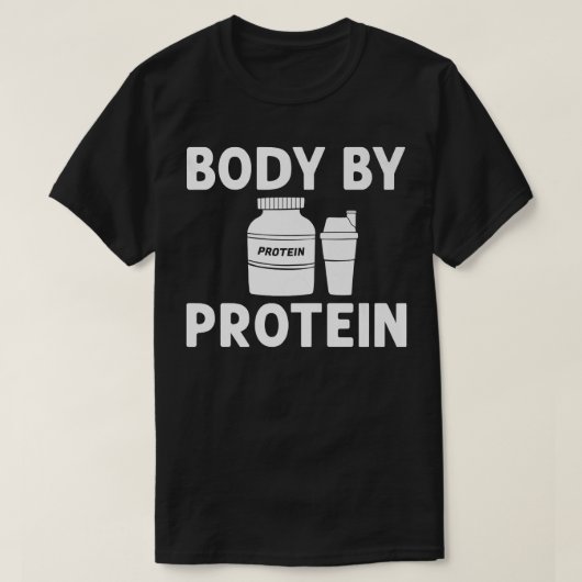 Protein Shakes Powder Whey Drink snacks Vegan Foo T-shirt (Design voorkant)
