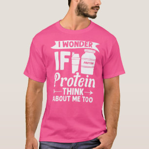 Protein Shakes Powder Whey Drink snacks Vegan Foo T-shirt