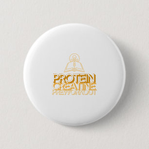 Proteïne Creatine Preworkout Heilige Trinity Gym L Ronde Button 5,7 Cm
