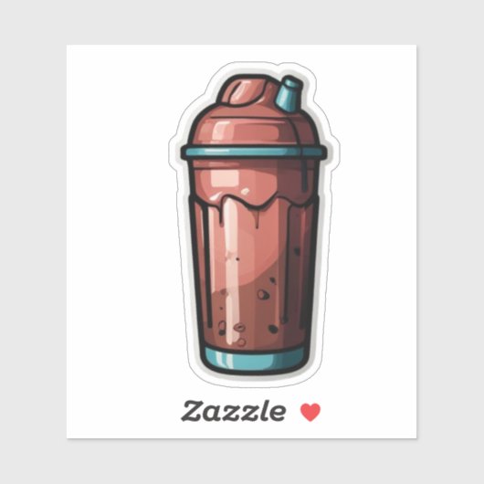 Proteïne Shakes – Gym Sticker Collectie (Vel)