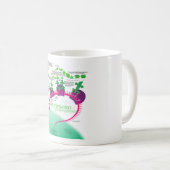 Proteïne Synthese Diagram van RNA vertaling Koffiemok (Voorkant rechts)