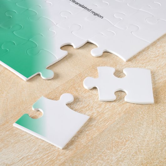 Proteïne Synthese Diagram van RNA vertaling Legpuzzel (Zijkant)