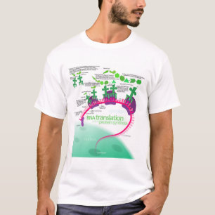 Proteïne Synthese Diagram van RNA vertaling T-shirt
