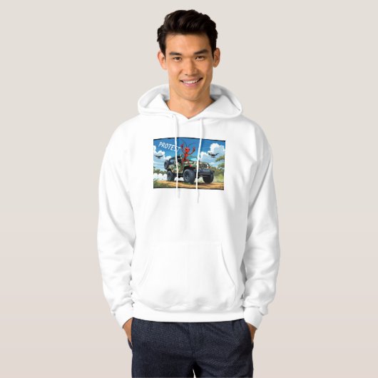 Protest Ant Hoodie (Voorkant volledig)