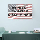 Protest Banner, antidiscriminatieschema Spandoek (Beurs)