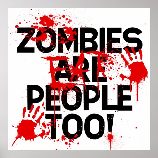 Protest bord poster (Voorkant)