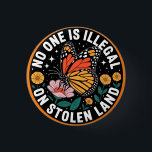 Protest Button<br><div class="desc">Migrating monarch button.</div>