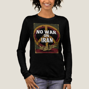 Protest Geen oorlog tegen Iran, Defund Israel Tri-Blend Shirt