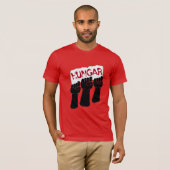 PROTEST HONGAR, geef Tekst uit om T-shirt te ontwe (Voorkant volledig)