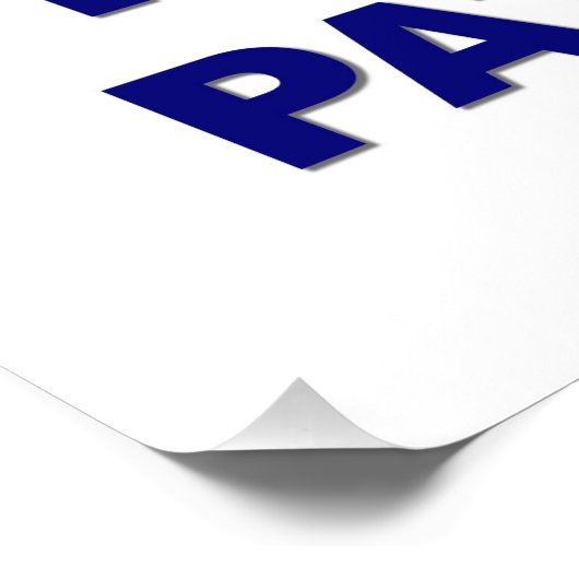 Protest is patriottisch poster (Hoek)