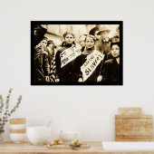 Protest kinderarbeid in New York City 1909 Poster (Keuken)