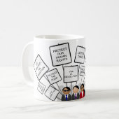 Protest Koffiemok (Voorkant links)