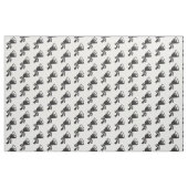 Protest Megafone Black White Pattern Stof (Fat Quarter)