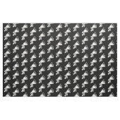 Protest Megafone Black White Pattern Stof (Fat Quarter)