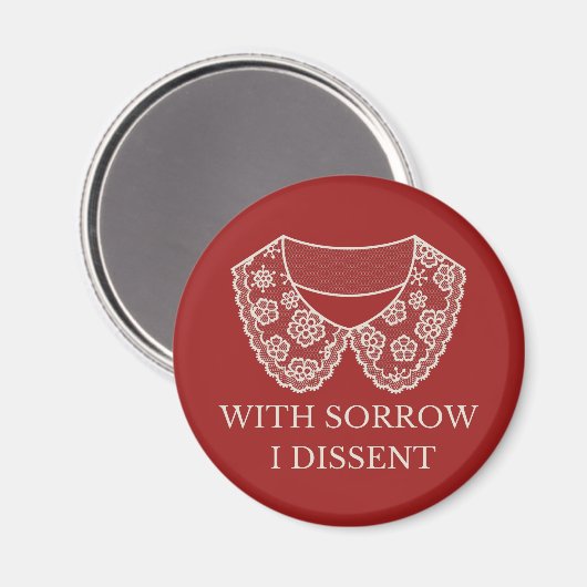 Protest met een verbod op abortus bij loopsporen magneet (Voorkant / Achterkant)