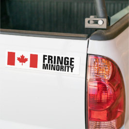 Protest pomp van het Canadese konvooi voor frontal Bumpersticker