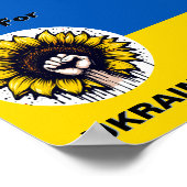 Protest Poster Steun Oekraïne Download (Hoek)