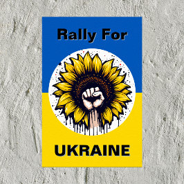 Protest Poster Steun Oekraïne Download
