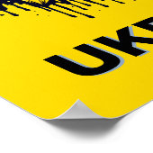 Protest Poster Steun Oekraïne Download (Hoek)