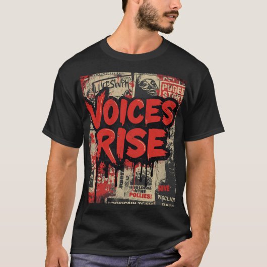 Protest Straatkunst T-shirt (Voorkant)