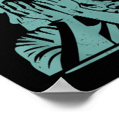 Protest tegen het Huilende Vrijheidsbeeld Poster (Hoek)