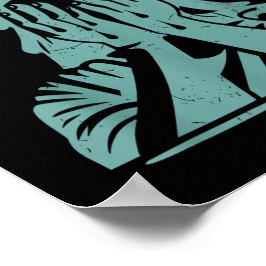 Protest tegen het Huilende Vrijheidsbeeld Poster (Hoek)